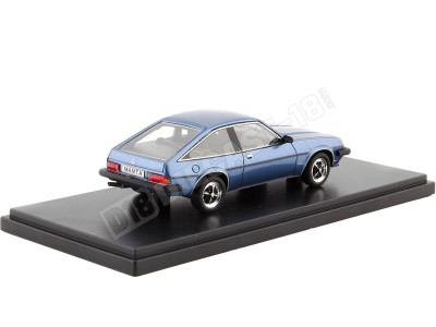 1980 Opel Manta B CC Berlinetta Azul Metalizado 1:43 NEO Scale Models 49576 2