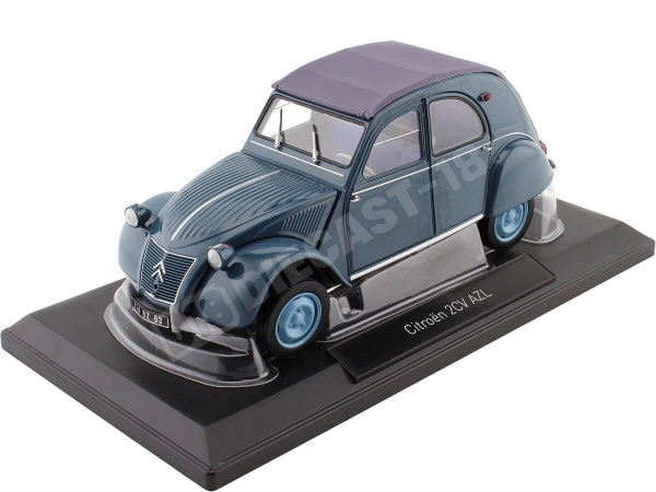 1959 Citroen 2CV AZL Azul Glaciar 1:18 Norev 181485