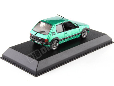 1990 Peugeot 205 GTi Griffe Verde Metalizado 1:43 Norev 471722 2