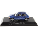 1988 Peugeot 205 GL Azul Ming 1:43 Norev 471736