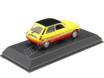 1978 Renault 5 R5 TS Monte-Carlo Amarillo/Rojo 1:43 Norev 510536 2