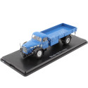 1952 Skoda 706 R Camión de Plataforma 2 Ejes Azul 1:43 Premium Clas...