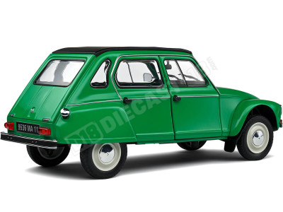 1976 Citroen Dyane 6 Verde Bambú 1:18 Solido S1800308 2