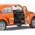 1974 Volkswagen VW Beetle 1303 Nº8 Jägermeister Tribute Naranja 1:18 Solido S1800518