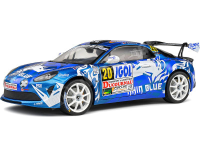 2021 Alpine A110 Rally RGT Nº20 Delecour/Guigonnet Rallye Du Var 1:18 Solido S1801623