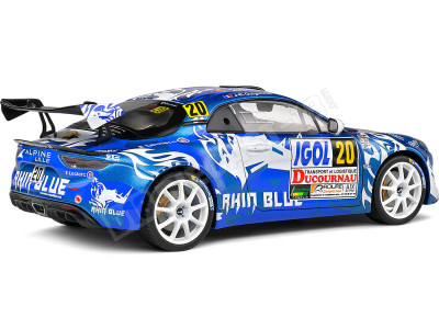 2021 Alpine A110 Rally RGT Nº20 Delecour/Guigonnet Rallye Du Var 1:18 Solido S1801623 2