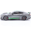 2020 Ford Mustang GT500 Grafito/Verde Neon 1:18 Solido S1805911