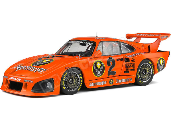 1980 Porsche 935 K3 Jägermeister Nº2 Axel Plankenhorn DRM 1:18 Soli...