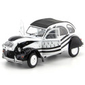 Cochesdemetal.es 1978 Citroen 2CV6 BZH Negro/Blanco 1:18 Solido S1850018