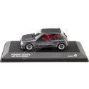 1991 Peugeot 205 GTI + Dimma Bodykit Gris Metalizado 1:43 Solido S4310804