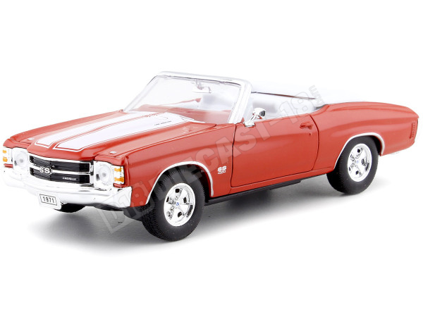 1971 Chevrolet Chevelle SS 454 Convertible Orange 1:24 Welly 22089