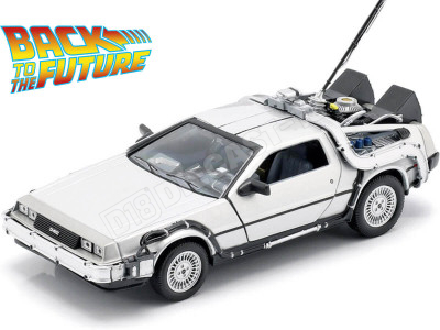 CARSDEMETAL.ES 1985 Dellorean DMC 12 "Back to the Future I" 1:24 Welly 22443