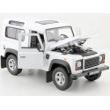 2010 Land Rover Defender 90 TDI Blanco 1:24 Welly 22498