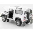 2010 Land Rover Defender 90 TDI Blanco 1:24 Welly 22498