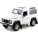 2010 Land Rover Defender 90 TDI Blanco 1:24 Welly 22498