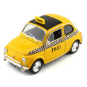 1957 Fiat Nuova 500 Taxi Amarillo 1:24 Welly 22515