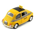 1957 Fiat Nuova 500 Taxi Amarillo 1:24 Welly 22515