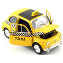 1957 Fiat Nuova 500 Taxi Amarillo 1:24 Welly 22515