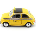 1957 Fiat Nuova 500 Taxi Amarillo 1:24 Welly 22515