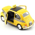 1957 Fiat Nuova 500 Taxi Amarillo 1:24 Welly 22515