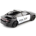 2016 Dodge Charger R/T Pursuit Police Negro/Blanco 1:24 Welly 24079