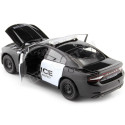 2016 Dodge Charger R/T Pursuit Police Negro/Blanco 1:24 Welly 24079