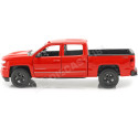 2017 Chevrolet Silverado Pickup Rojo 1:24 Welly 24083