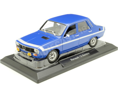 1971 Renault 12 R12 Gordini sin Parachoques Azul Francés 1:18 Norev 185248