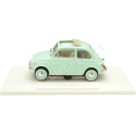 1968 Fiat 500 L Azul Pastel 1:18 Norev 187777