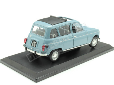 1966 Renault 4 L R4 4L Azul Francés 1:18 Norev 185255 2