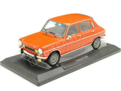 1974 Simca 1100 TI Rojo Sumatra 1:18 Norev 185755