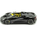 2023 Bugatti W16 Mistral Convertible Negro/Amarillo 1:18 Bburago 11051