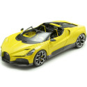 2023 Bugatti W16 Mistral Convertible Amarillo 1:18 Bburago 11051