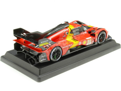 2023 Ferrari 499P 3.0L Turbo V6 Nº51 Guidi/Calado/Giovinazzi Ganador 24h LeMans 1:24 Bburago 26309-51 2