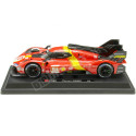 2023 Ferrari 499P 3.0L Turbo V6 Nº51 Guidi/Calado/Giovinazzi Ganador 24h LeMans 1:24 Bburago 26309-51