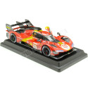 2023 Ferrari 499P 3.0L Turbo V6 Nº51 Guidi/Calado/Giovinazzi Ganador 24h LeMans 1:24 Bburago 26309-51