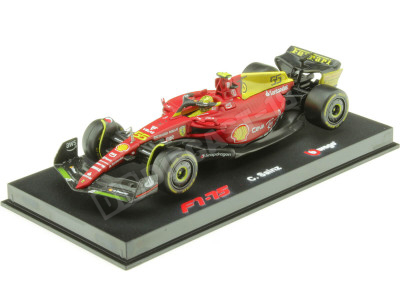 2022 Scudería Ferrari F1-75 Nº55 Carlos Sainz GP F1 Monza 1:43 Bbur...