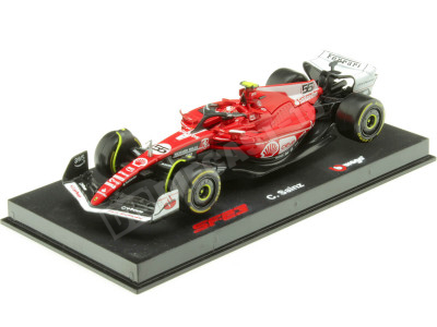 2023 Scudería Ferrari F1 SF-23 Nº55 Carlos Sainz GP F1 Las Vegas 1:43 Bburago Signature Series 36835S