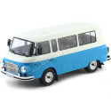 1965 Barkas B 1000 Feurewehr Mini Bus Azul-Blanco MC Group 18007