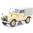 1957 Land Rover Serie 1 Cerrado Beige/Gris 1:18 MC Group 18368