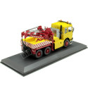 1982 Camión Grúa MAN F8 Amarillo/Rojo 1:43 IXO Models TRU043A.22