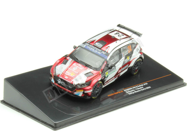 2024 Hyundai i20 Rally2 Nº24 Ciamin/Roche Rally Monte Carlo 1:43 IXO Models RAM919SPLQ.22