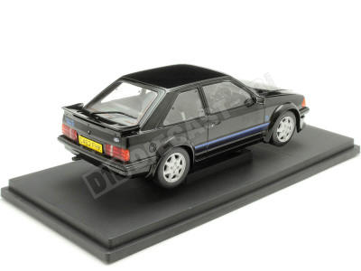 1985 Ford Escort RS Turbo MKIII Negro Decorado 1:18 MC Group 18420 2