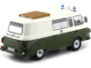 Carsdemetal.es 1965 Barkas B 1000 Mini Bus Police allemande 1:18 MC Group 18009