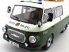 Carsdemetal.es 1965 Barkas B 1000 Mini Bus Police allemande 1:18 MC Group 18009