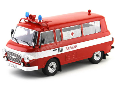 1965 Barkas B 1000 Ambulancia Bomberos 1:18 MC Group 18010