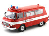 CARSDEMETAL.ES 1965 BARKAS B 1000 AMBULANCE FIREFIGHTERS 1:18 MC GROUP 18010