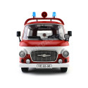 CARSDEMETAL.ES 1965 BARKAS B 1000 AMBULANCE FIREFIGHTERS 1:18 MC GROUP 18010