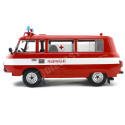 CARSDEMETAL.ES 1965 BARKAS B 1000 AMBULANCE FIREFIGHTERS 1:18 MC GROUP 18010