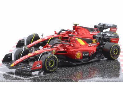 2023 Scudería Ferrari F1 SF-23 SET Nº16 Charles Leclerc + Nº55 Carl...